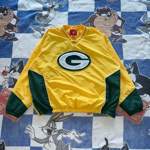Green Bay packers pullover jacket